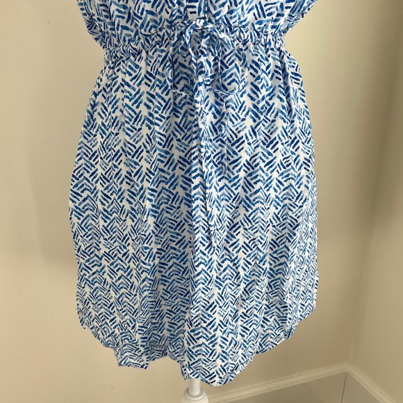 Gap XS Petite blue and white dress - Picture 9 of 9